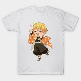 Kawaii Zenitsu From Demon Slayer T-Shirt